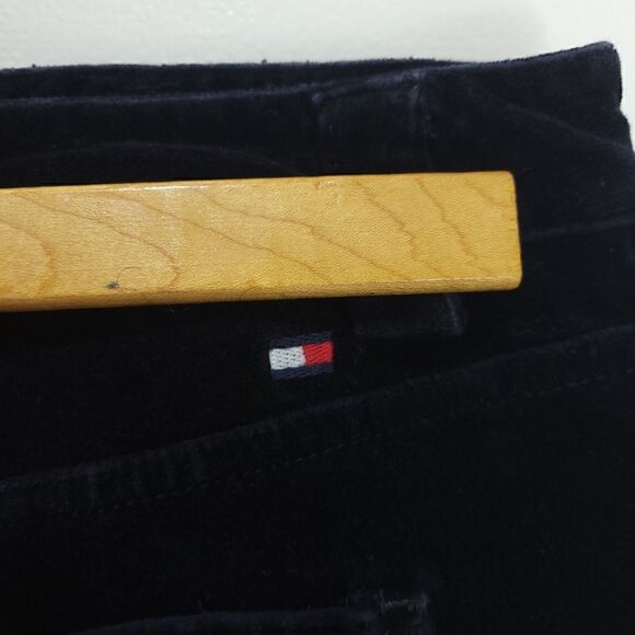 Tommy Hilfiger Stretch Velvet Denim Mini Skirt - Picture 4 of 11